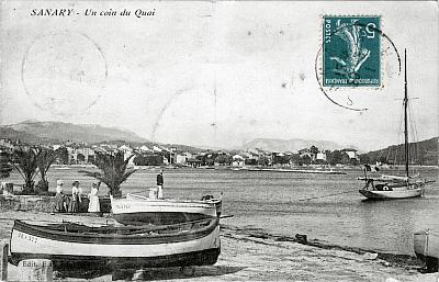 Sanary vers 1900, cartes postale ancienne