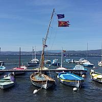 38 nœuds de Mistral sur la Lagune du Brusc