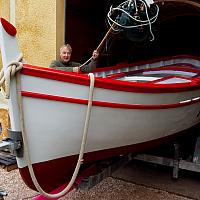 Pointu, sortie du chantier naval, installation du Couach NC1